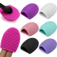 Wholesale cosmetic wash cleaning pad silicone makeup brushes cleaner